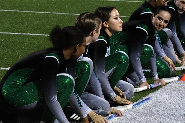 Arundel High School Marching Band Performing